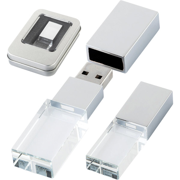 8190-32GB Kristal USB Bellek ürün resim