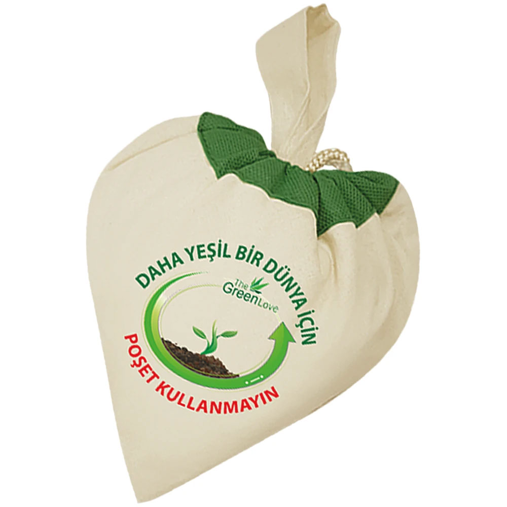 BC-8300 İp Büzgülü Ham Bez Çanta ürün resim