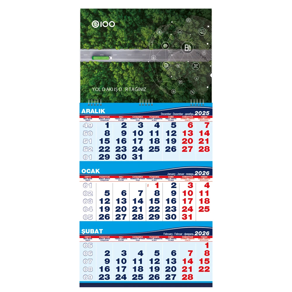 GMC-05 Orta Boy Gemici Takvim ürün resim