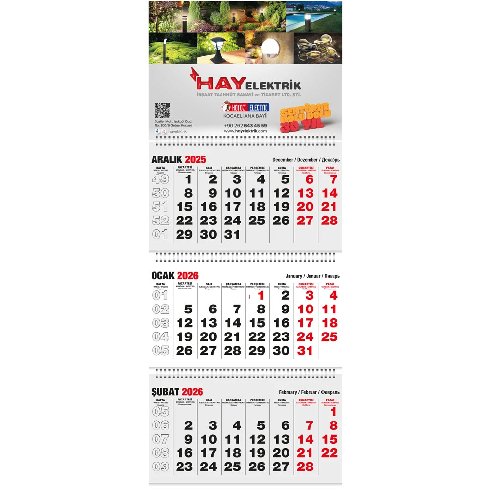 GMC-09 Klasik Gemici Takvim ürün resim