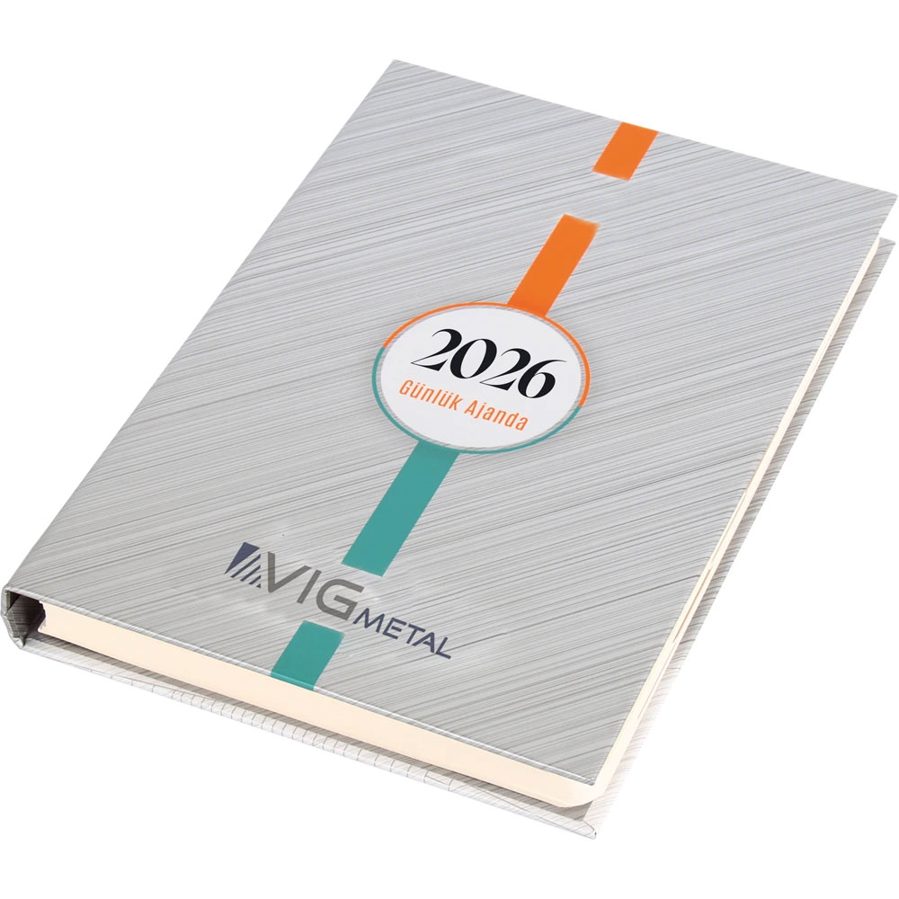 Taslama-GS17x24 Gizli Spiralli Günlük Ajanda ürün resim