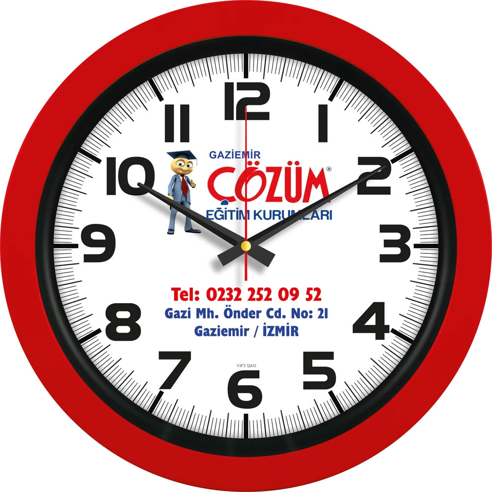 V30-346-K Plastik Duvar Saati ürün resim