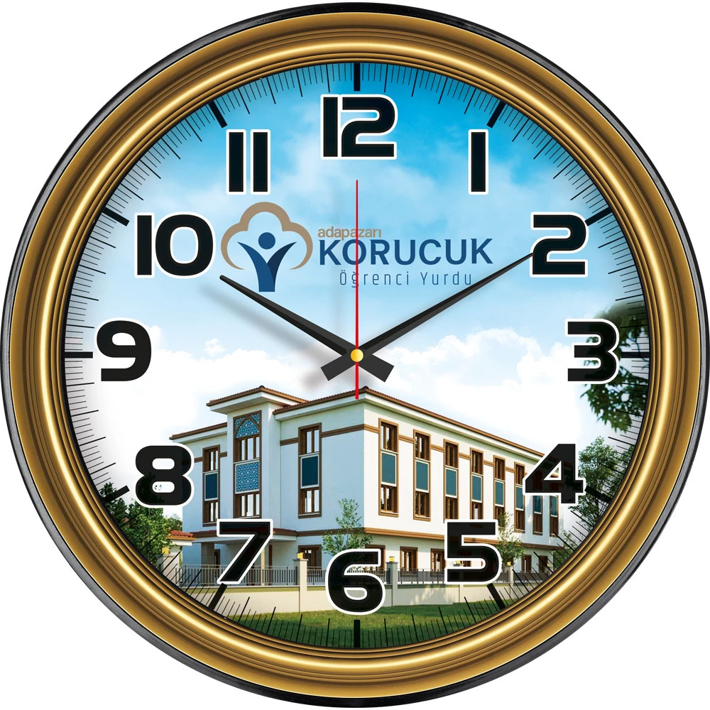 V30-504-A Plastik Duvar Saati