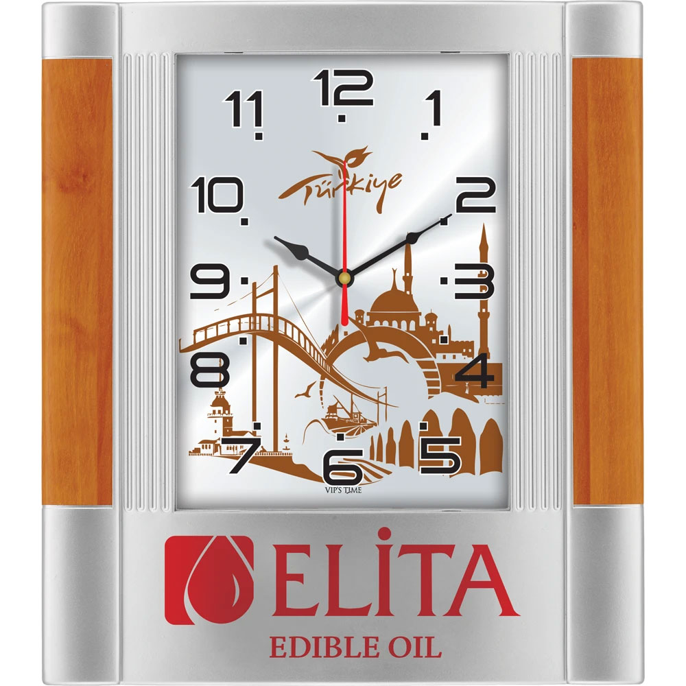 V30-508 Plastik Duvar Saati ürün resim