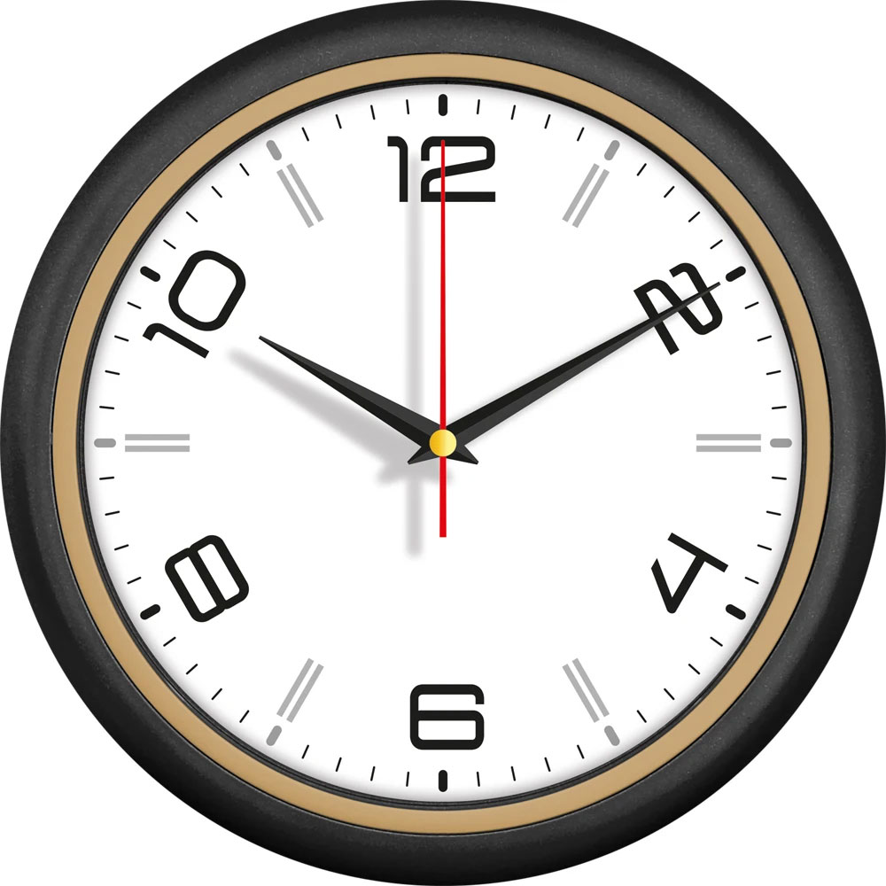 V30-510-S Plastik Duvar Saati