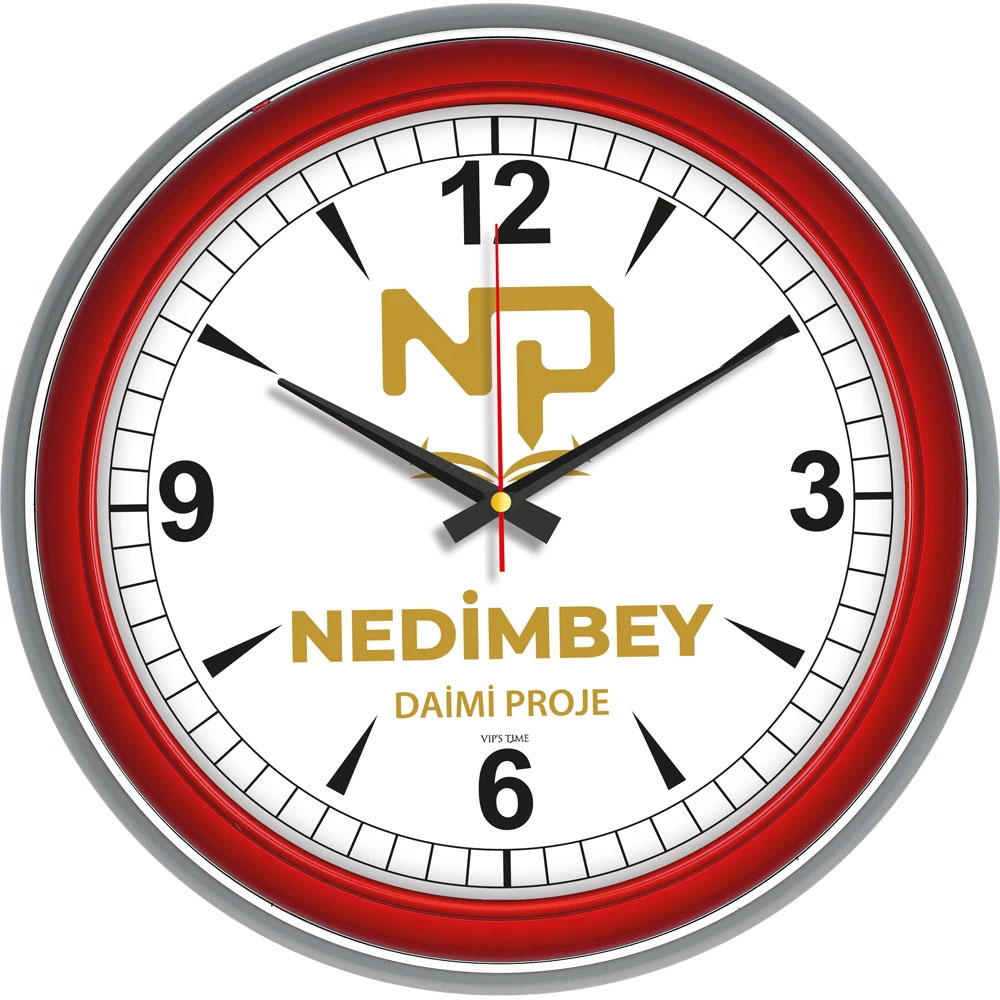 V30-523-GK Plastik Duvar Saati