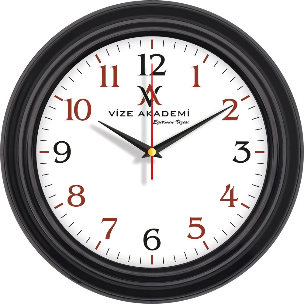 V30-527-S Plastik Duvar Saati - Resim1