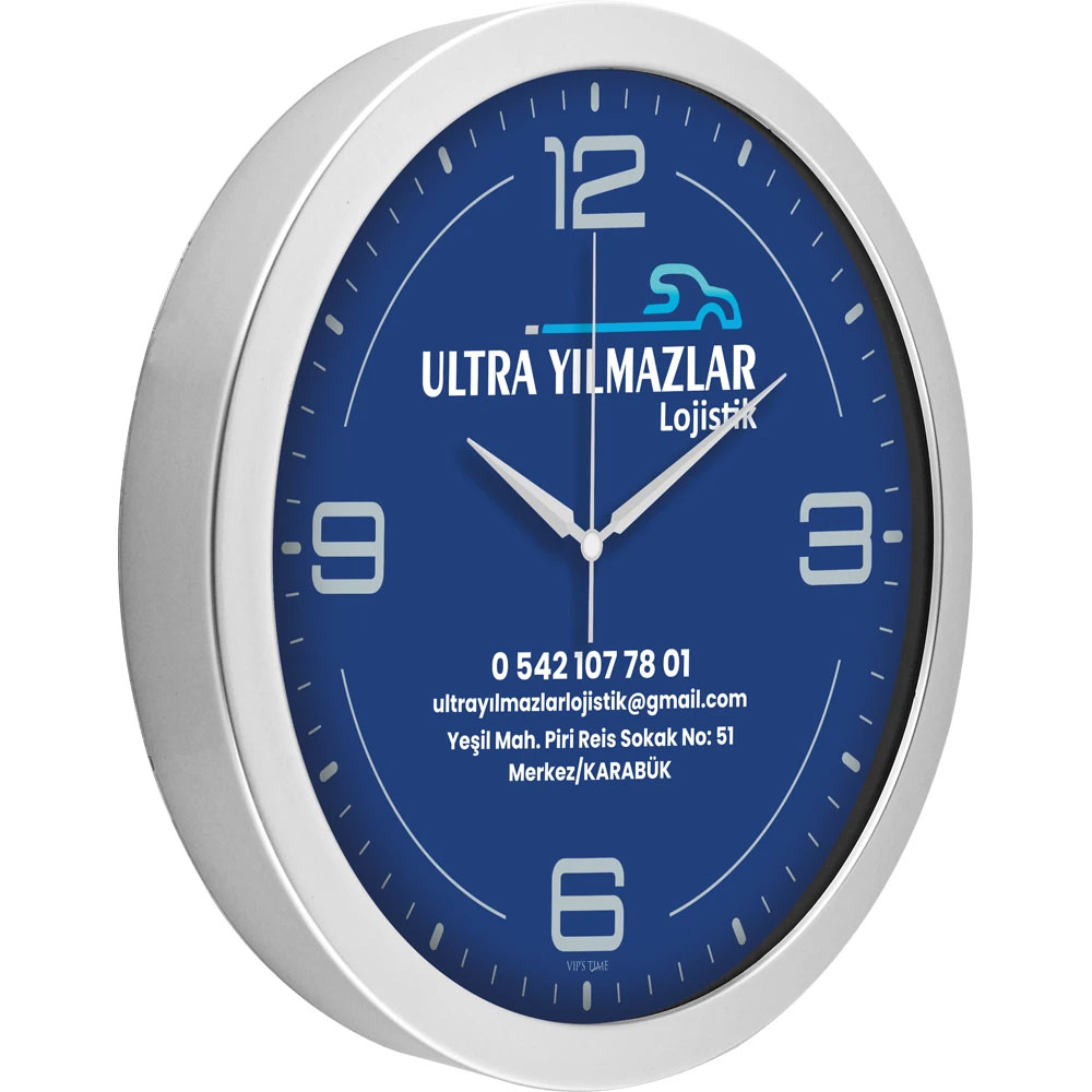 V30-575-G Metalize Duvar Saati ürün resim